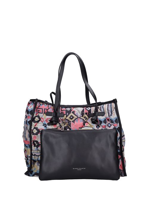 Borsa Miss Marcella in tessuto GIANNI CHIARINI | 7350/23AI SKYLFTGHIACCIO